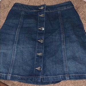 Jean skirt